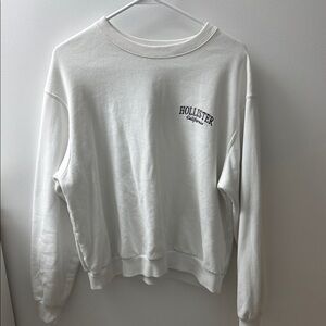 Hollister Classic White Crewneck